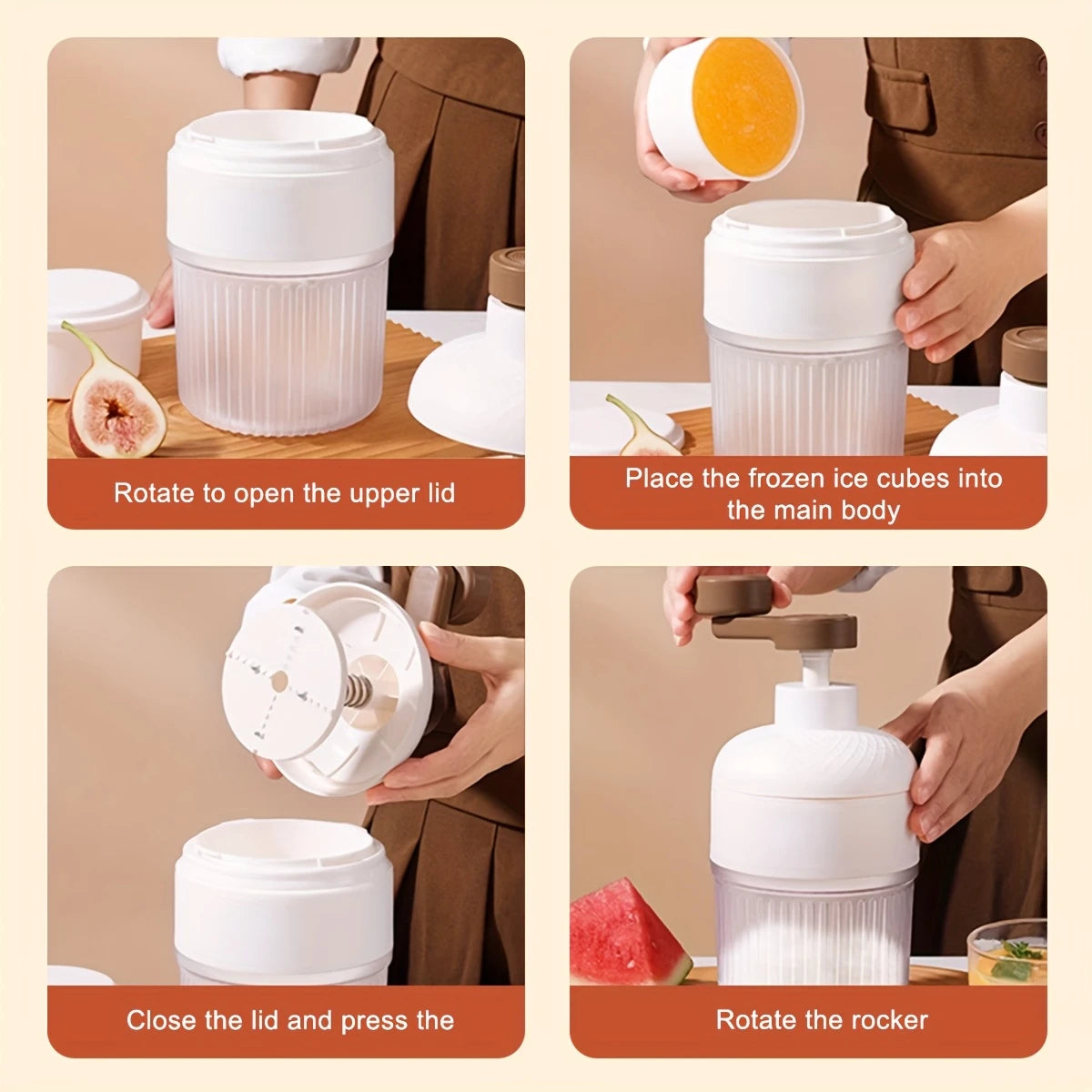 SnowMunch™ - Portable Ice Shaver